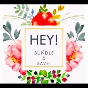 Hey! Bundle and save⭐️✨